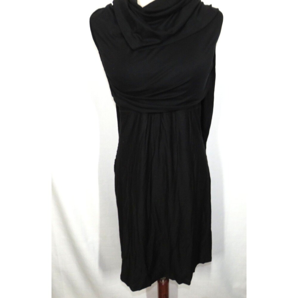 OGL Black Soft Stretchy Side Ruched Brami Maxi Dress Size XL - Picture 7 of 8